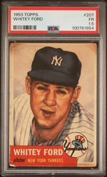 1953 Topps Whitey Ford #207 PSA 1.5