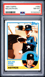 1983 Topps Nolan Ryan #360 PSA 8