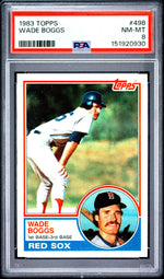 1983 Topps Wade Boggs #498 PSA 8