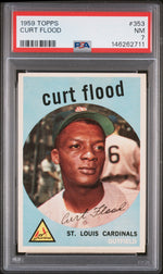 1959 Topps Curt Flood #353 PSA 7