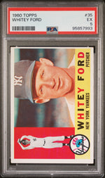 1960 Topps Whitey Ford #35 PSA 5