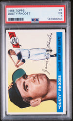 1955 Topps Dusty Rhodes #1 PSA 5