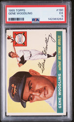 1955 Topps Gene Woodling #190 PSA 5