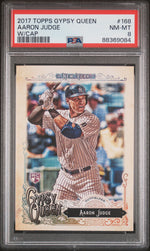 2017 Topps Gypsy Queen Aaron Judge #168A PSA 8