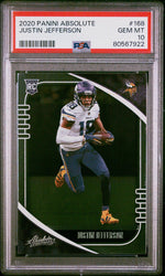 2020 Panini Absolute Justin Jefferson #168 PSA 10