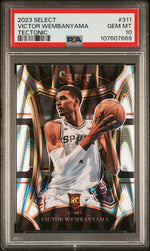 2023 Panini Select Mezzanine Tectonic Victor Wembanyama #311 PSA 10