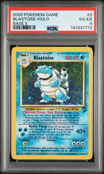 2000 Pokemon Base Set 2 Holo Blastoise #2 PSA 4