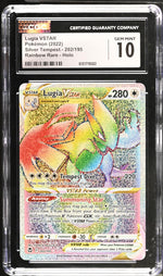 2022 Silver Tempest #202/195 Lugia VSTAR Rainbow Rare - Holo CGC 10
