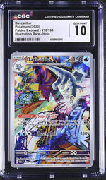 2023 Paldea Evolved #210/193 Baxcalibur Illustration Rare CGC 10