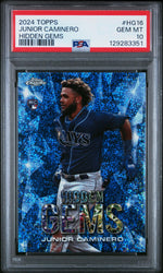 2024 Topps Hidden Gems Junior Caminero #HG-16 PSA 10