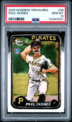 2025 Topps Shoebox Treasures Paul Skenes #38 PSA 10