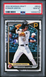 2024 Bowman Draft Konnor Griffin #BD-22 /148983700 PSA 10