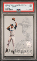1999 Skybox Molten Metal Fusion Alex Rodriguez #38F PSA 9