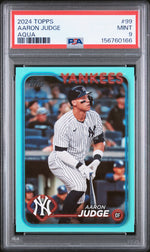 2024 Topps Aqua Aaron Judge #99 PSA 9