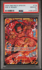 2024 One Piece Emperors In the New World Gol D Roger #OP09-118 PSA 10