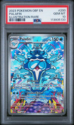2023 Pokemon Scarlet and Violet Obsidian Flames Illustration Rare Palafin #200 PSA 10