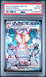 2023 Pokemon Scarlet and Violet Obsidian Flames Special Illustration Rare Charizard Ex #223 PSA 8