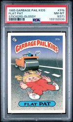 1985 Garbage Pail Kids Flat Pat #31b PSA 8