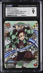 2025 Union Arena #KMY-1-072 Tanjiro Kamado Release Event CGC 9