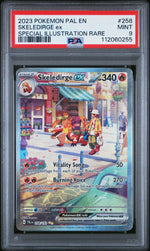 2023 Pokemon Scarlet and Violet Paldea Evolved Special Illustration Rare Skeledirge Ex #258 /112060255 PSA 9