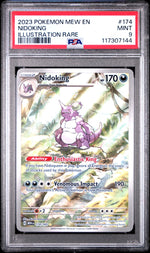 2023 Pokemon Scarlet and Violet 151 Illustration Rare Nidoking #174 PSA 9