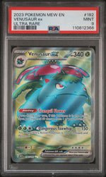 2023 Pokemon Mew Ultra Rare Venusaur Ex #182 PSA 9