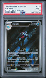 2024 Pokemon Scarlet and Violet Paldean Fates Illustration Rare Palafin #225 PSA 9