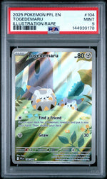 2025 Pokemon Phantasmal Flames Illustration Rare Togedemaru #104 PSA 9