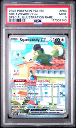 2023 Pokemon Scarlet and Violet Paldea Evolved Special Illustration Rare Squawkabilly Ex #264 /117307140 PSA 9