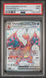 2023 Pokemon Scarlet and Violet Black Star Promo Premium Collection Charizard Ex #056 PSA 9
