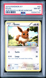 2015 Ancient Origins English Build-A-Bear Workshop Eevee #63 PSA 8