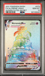2021 Pokemon Sword and Shield Shining Fates Secret Rare Alcremie Vmax #073 PSA 10