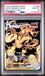 2022 Brilliant Stars English Single Strike Urshifu Vmax #TG29 PSA 10