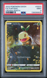 Pokémon SWSH Crown Zenith Turtwig #GG31 PSA 9