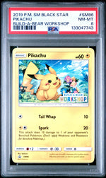 2019 Pokemon Sm Black Star Promo Build-A-Bear Workshop Pikachu #SM86 PSA 8