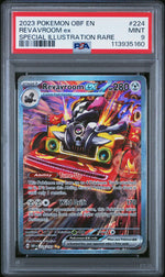 2023 Pokemon Scarlet and Violet Obsidian Flames Special Illustration Rare Revavroom Ex #224 PSA 9
