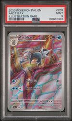 2023 Pokemon Scarlet and Violet Paldea Evolved Illustration Rare Arctibax #209 PSA 9