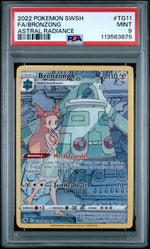 2022 Pokemon Sword and Shield Astral Radiance Trainer Gallery Bronzong #TG11 PSA 9
