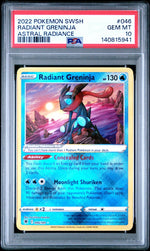 2022 Pokemon Sword and Shield Astral Radiance Radiant Greninja #46 PSA 10