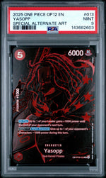 One Piece Card Game Yasopp OP09-013 Special Alternate Art PSA 9