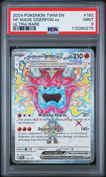 2024 Pokemon Twilight Masquerade Ultra Rare Hearthflame Mask Ogerpon Ex #192 PSA 9