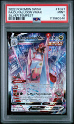 2022 Pokemon Sword and Shield Silver Tempest Character Rare Duraludon Vmax #TG21 PSA 9