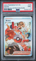 2024 Pokemon Paldean Fates Special Illustration Rare Arven #235 PSA 9