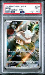 2023 Pokemon Paldea Evolved Illustration Rare Nacli #220 PSA 9