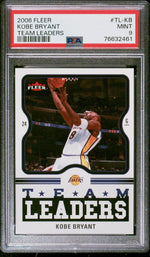 2006 Fleer Team Leaders Kobe Bryant #KB PSA 9