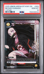 2025 Union Arena Ue05bt/Kmy Demon Slayer 1 Star Nezuko Kamado #002 PSA 10