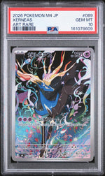 2026 Pokemon Mega Ninja Spinner Japanese Art Rare Xerneas #089 PSA 10