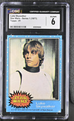 1977 Star Wars - Series 1 #1 Luke Skywalker CGC 6