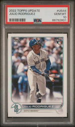 2022 Topps Update Julio Rodriguez #US44 PSA 10