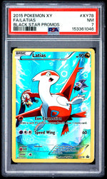 2015 Black Star Promos - XY English Pikachu Ex Legendary Collection Latias #XY78 PSA 7